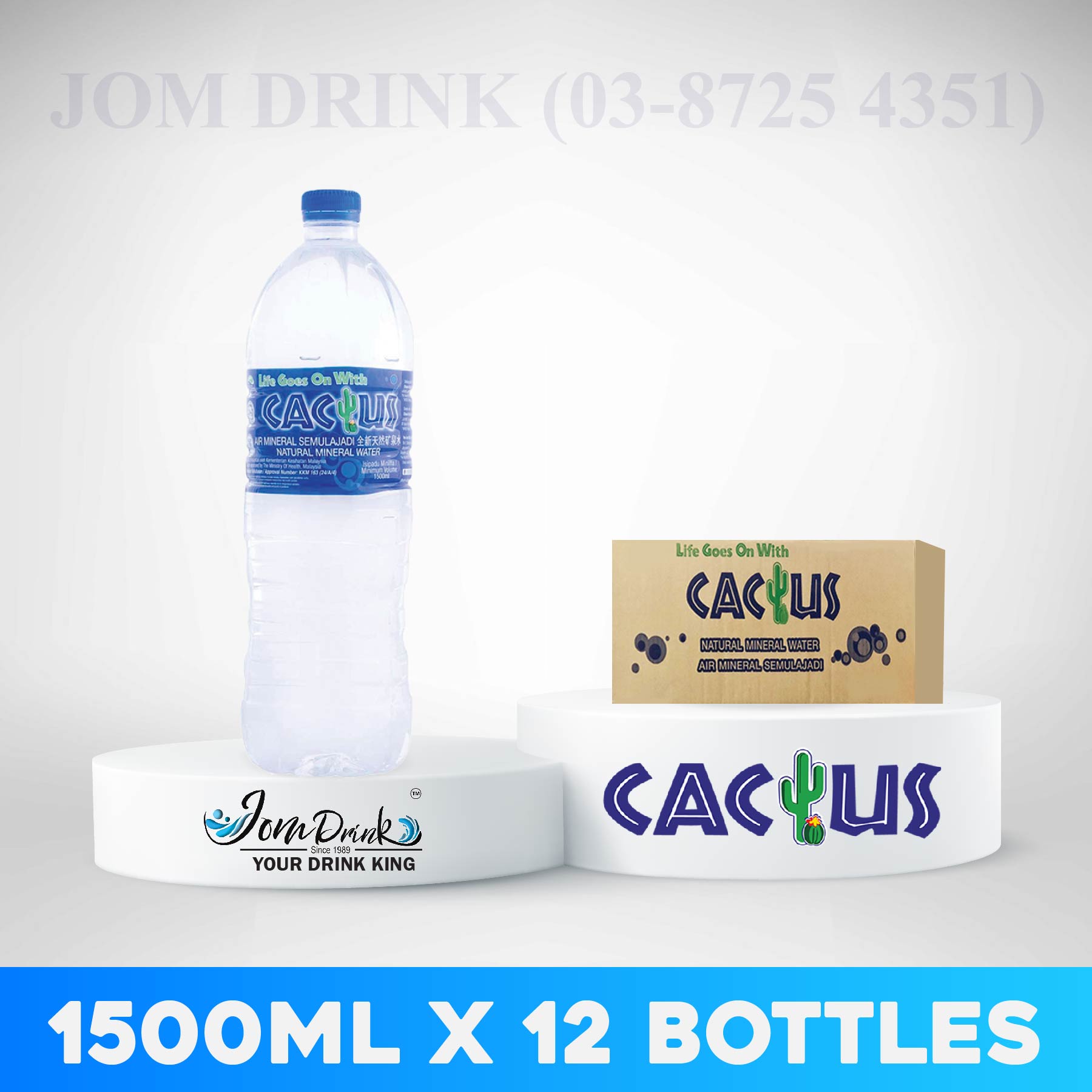 CACTUS MINERAL WATER 1500ML