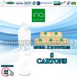 PACKAGES OF 5 BOXES : INA DRINKING WATER 1500ML
