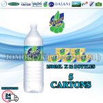 PACKAGES OF 5 BOXES : SUMMER DRINKING WATER 1500ML