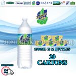 PACKAGES OF 20 BOXES : SUMMER DRINKING WATER 1.5L