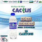 PACKAGES OF 10 BOXES : CACTUS MINERAL WATER 350ML