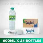 SPRINGFRESH MINERAL WATER 600ML